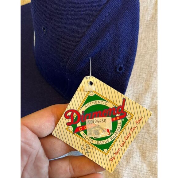 LA Dodgers Size 6 3/4 Hat New Era Diamond Collection Fitted Vintage - Picture 4 of 8